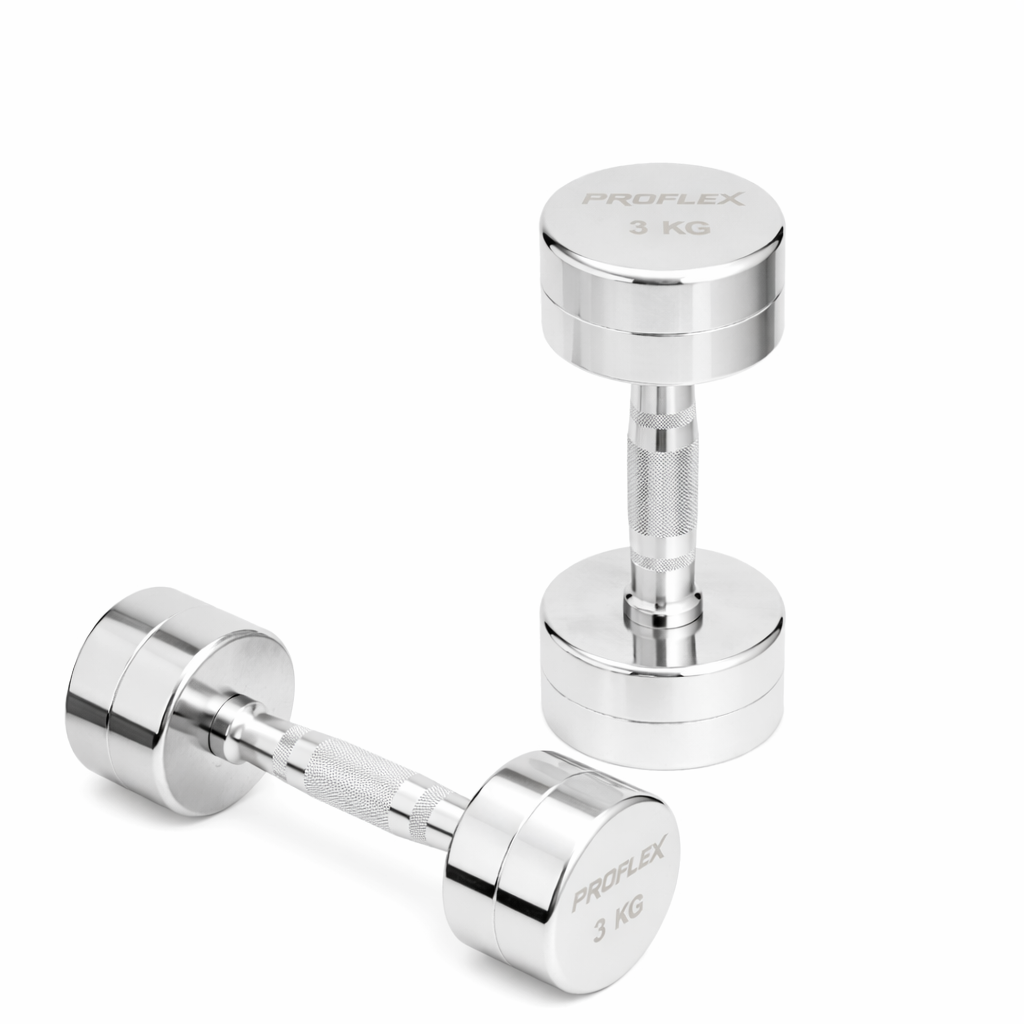Гантель хромированная 3 кг WJ-X0039