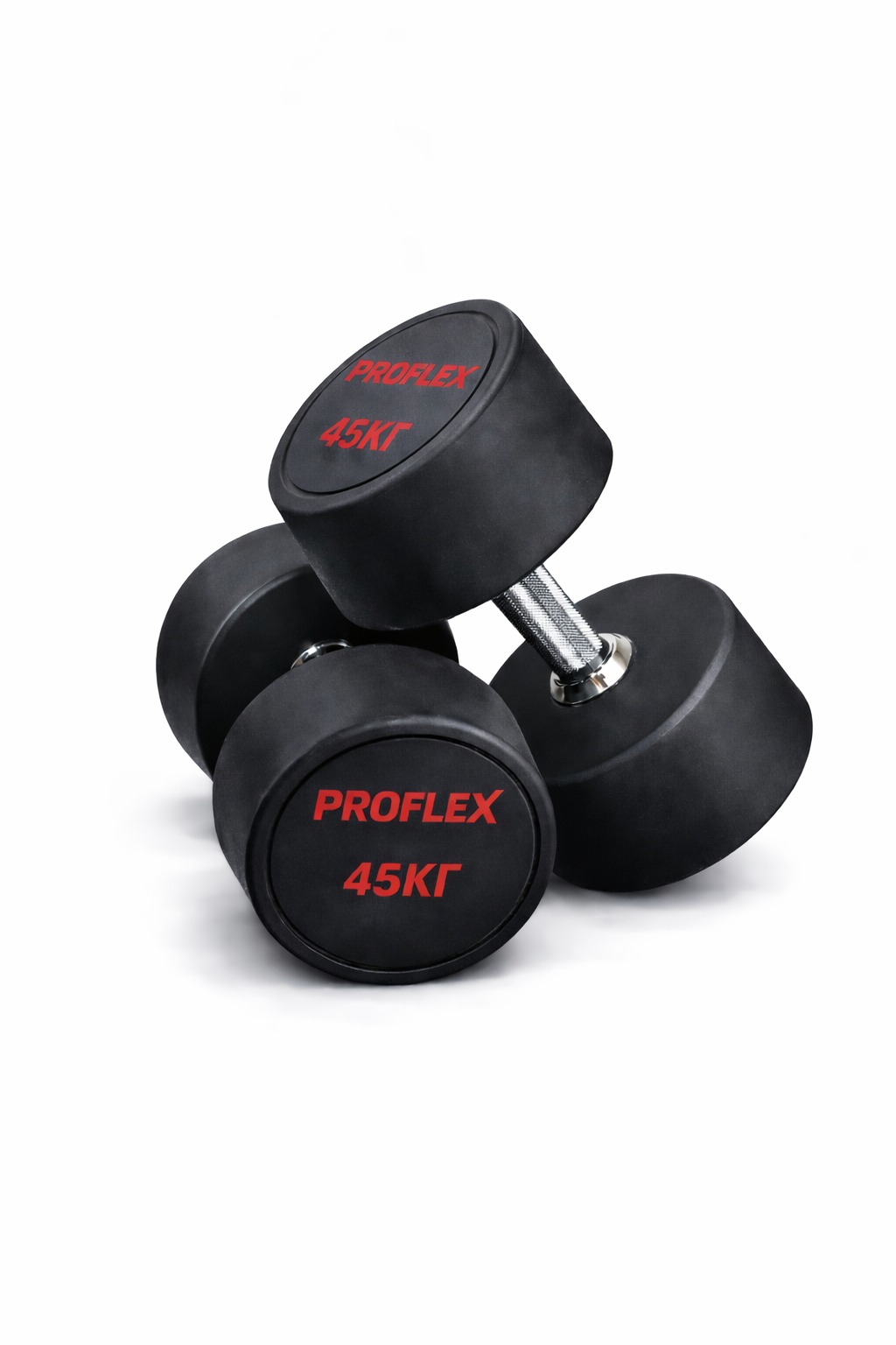 Гантель резиновая Technogym 45 кг WJ-X0009