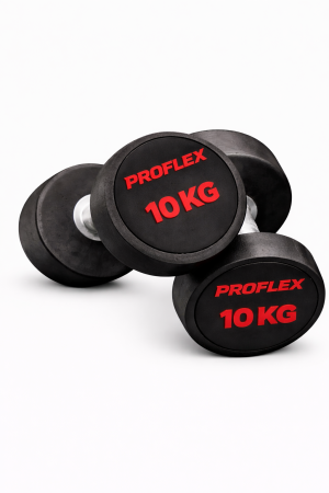 Гантель с резиновым покрытием Proflex MRW-R1 — 10 кг - Proflex