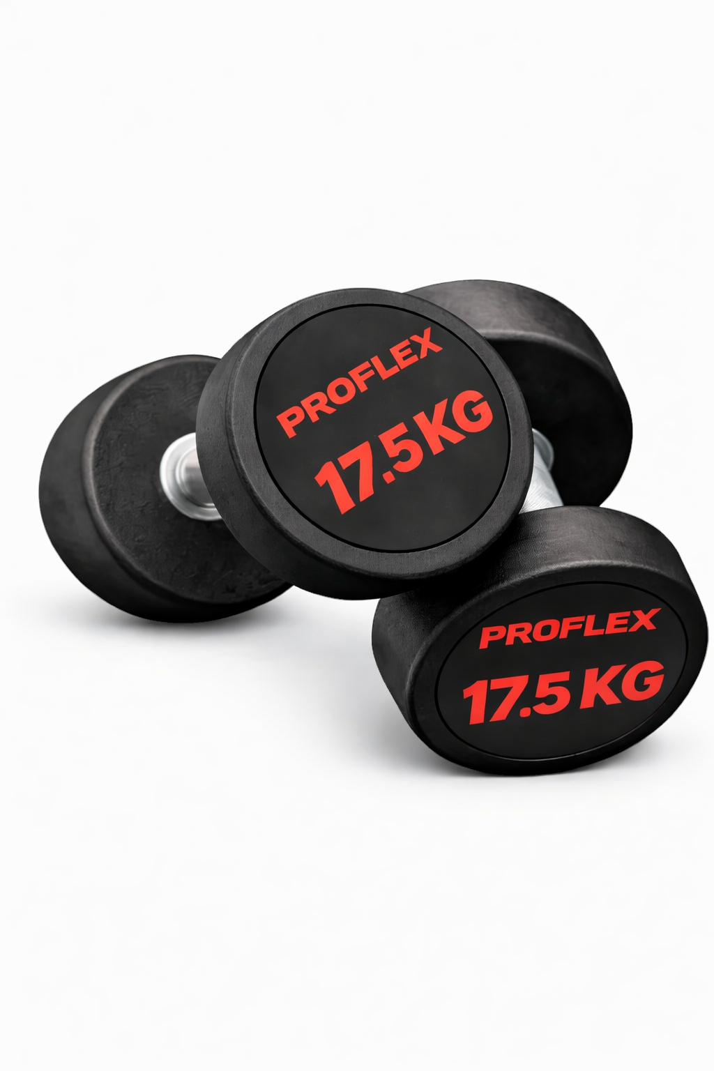 Гантель с резиновым покрытием Proflex MRW-R1 - 17.5 кг