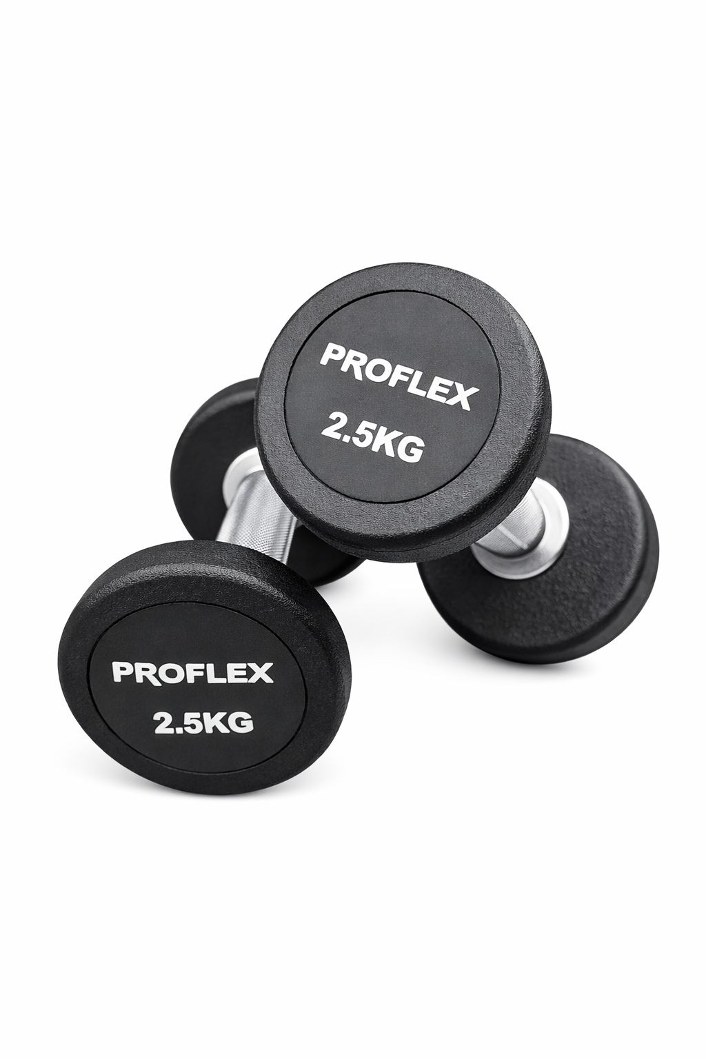 Гантель с резиновым покрытием Proflex MRW-R1 - 2.5 кг