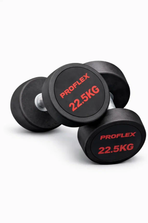 Гантель с резиновым покрытием Proflex MRW-R1 — 22.5 кг - Proflex