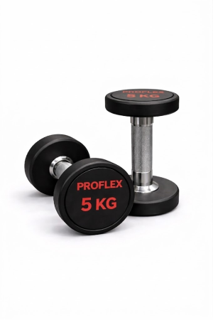 Гантель с резиновым покрытием Proflex MRW-R1 — 5 кг - Proflex