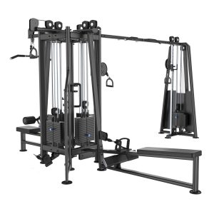 ТРЕНАЖЕР МУЛЬТИСТАНЦИЯ 5 ПОЗИЦИЙ МЕХАНИЧЕСКИЙ (4900*3900 ММ) U2066 - Proflex